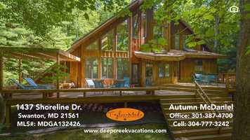 Free download 1437 Shoreline Dr. - Deep Creek Lake Real Estate video and edit with RedcoolMedia movie maker MovieStudio video editor online and AudioStudio audio editor onlin