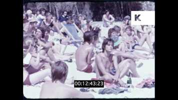 Free download 1960s Beach Party, Spain in HD from 16mm video and edit with RedcoolMedia movie maker MovieStudio video editor online and AudioStudio audio editor onlin