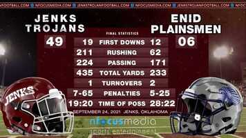 Free download 2021 Jenks vs. Enid 6A H.S. Football video and edit with RedcoolMedia movie maker MovieStudio video editor online and AudioStudio audio editor onlin