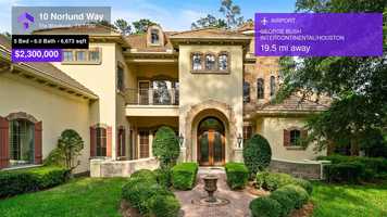 Free download $2,300,000 Single-Family Home for sale - 10 Norlund Way, The Woodlands, TX - 77382 video and edit with RedcoolMedia movie maker MovieStudio video editor online and AudioStudio audio editor onlin