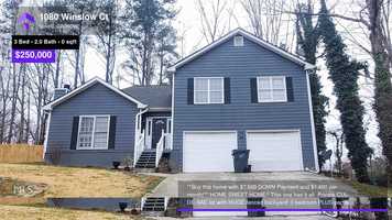 Free download $250,000 Single-Family Home for sale - 1080 Winslow Ct, Buford, GA - 30518 video and edit with RedcoolMedia movie maker MovieStudio video editor online and AudioStudio audio editor onlin