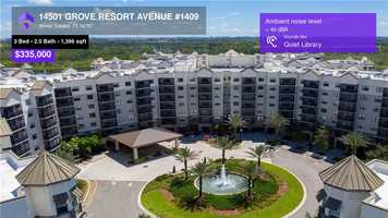 Free download $335,000 Condominium for sale - 14501 GROVE RESORT AVENUE #1409, Winter Garden, FL - 34787 video and edit with RedcoolMedia movie maker MovieStudio video editor online and AudioStudio audio editor onlin