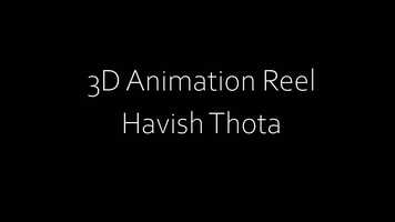 Free download 3D Animation Reel Havish Thota video and edit with RedcoolMedia movie maker MovieStudio video editor online and AudioStudio audio editor onlin