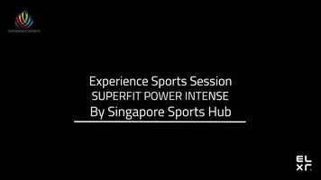 Free download 6 Sep  Experience Sports Sessions SUPERFIT POWER INTENSE by Singapore Sports Hub video and edit with RedcoolMedia movie maker MovieStudio video editor online and AudioStudio audio editor onlin