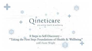 Free download 8 Steps to Self-Discovery  Taking the First Step: Foundations of Health  Wellbeing (Fionn Wright) video and edit with RedcoolMedia movie maker MovieStudio video editor online and AudioStudio audio editor onlin