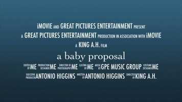 Free download A  BABY PROPOSAL Trailer video and edit with RedcoolMedia movie maker MovieStudio video editor online and AudioStudio audio editor onlin