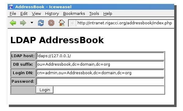 Download web tool or web app ABLdap