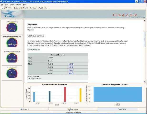 Download web tool or web app ADempiere ERP Business Suite