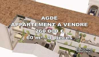 Free download AGDE - APPARTEMENT A VENDRE - 260 000  - 60 m - 3 pice(s) video and edit with RedcoolMedia movie maker MovieStudio video editor online and AudioStudio audio editor onlin