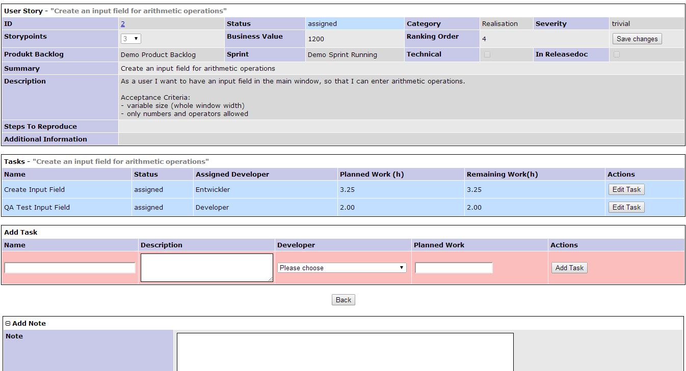 Download web tool or web app agileMantis