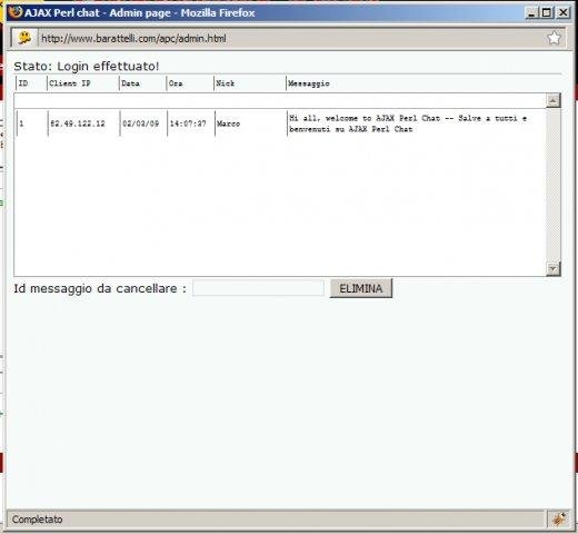 Download web tool or web app AJAX Perl Chat