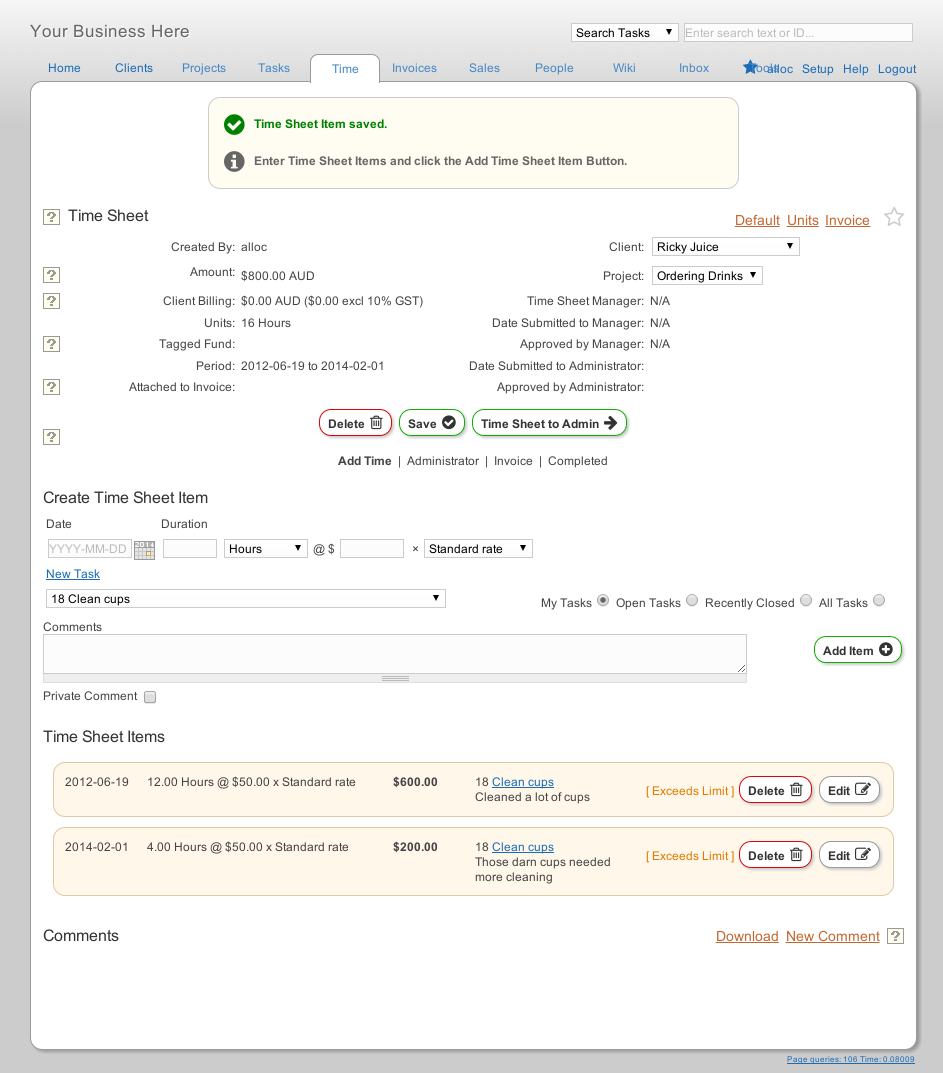 Download web tool or web app allocPSA