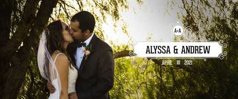 Free download Alyssa  Andrew Wedding - April 10, 2021 video and edit with RedcoolMedia movie maker MovieStudio video editor online and AudioStudio audio editor onlin