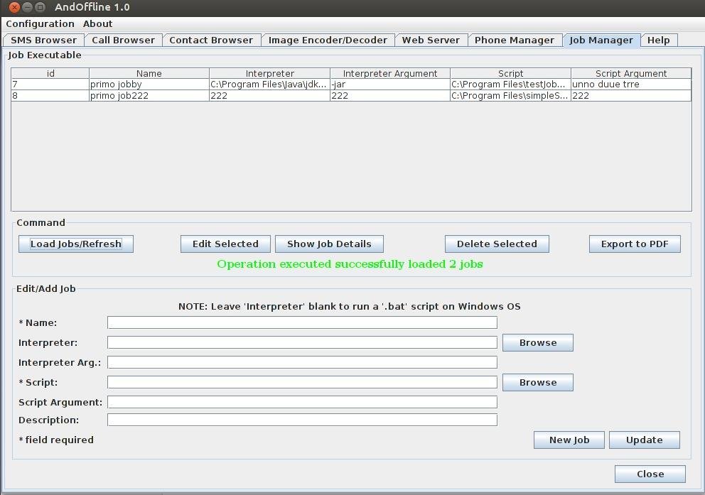 Download web tool or web app Andoffline