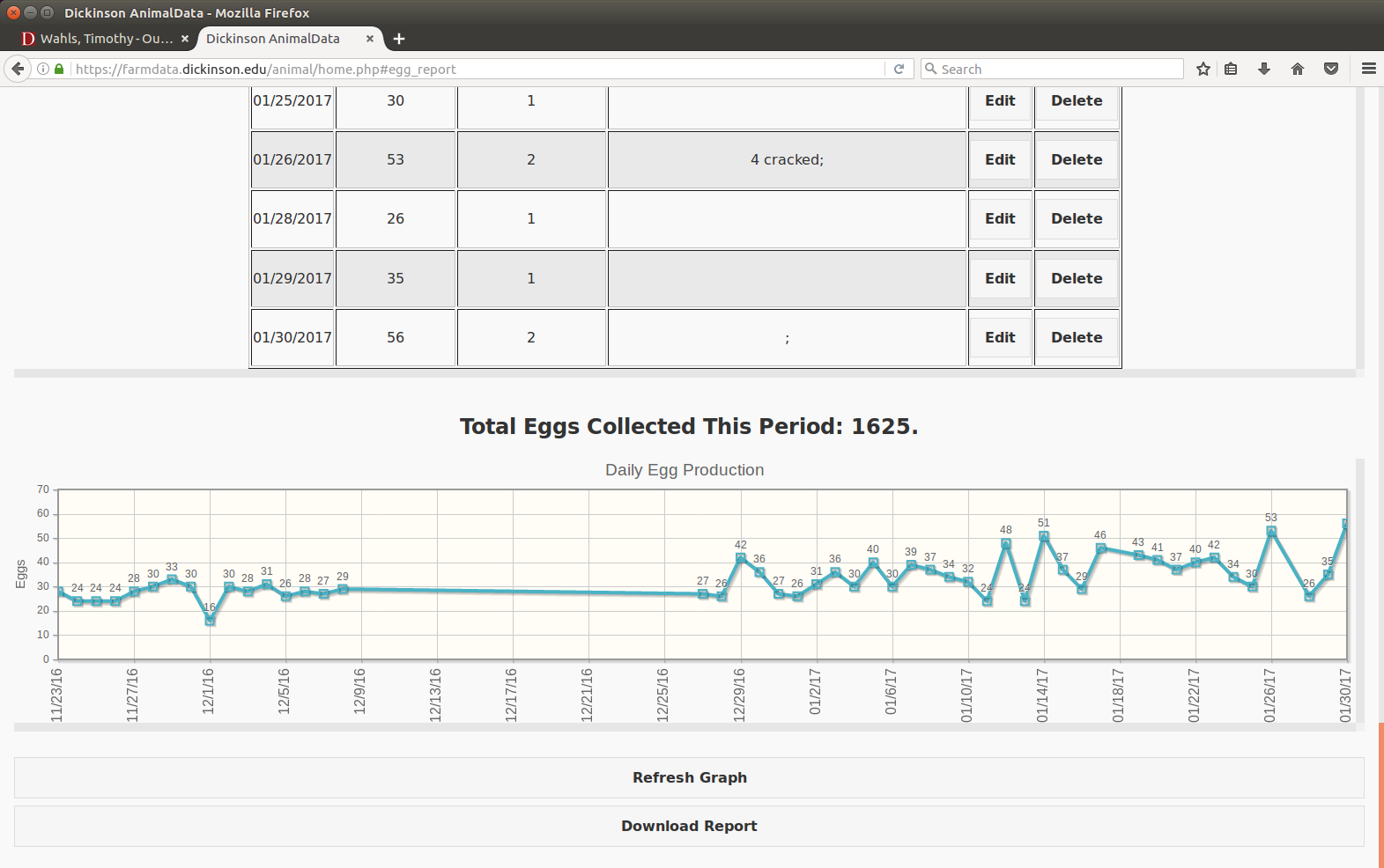 Download web tool or web app AnimalData