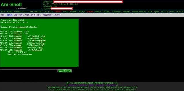 Download web tool or web app Ani-Shell