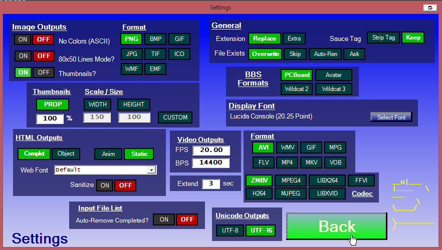 Download web tool or web app ANSI/ASCII Converter