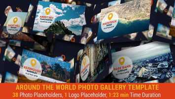 Free download Around The World Photo Gallery | After Effects Project Files - Videohive template video and edit with RedcoolMedia movie maker MovieStudio video editor online and AudioStudio audio editor onlin