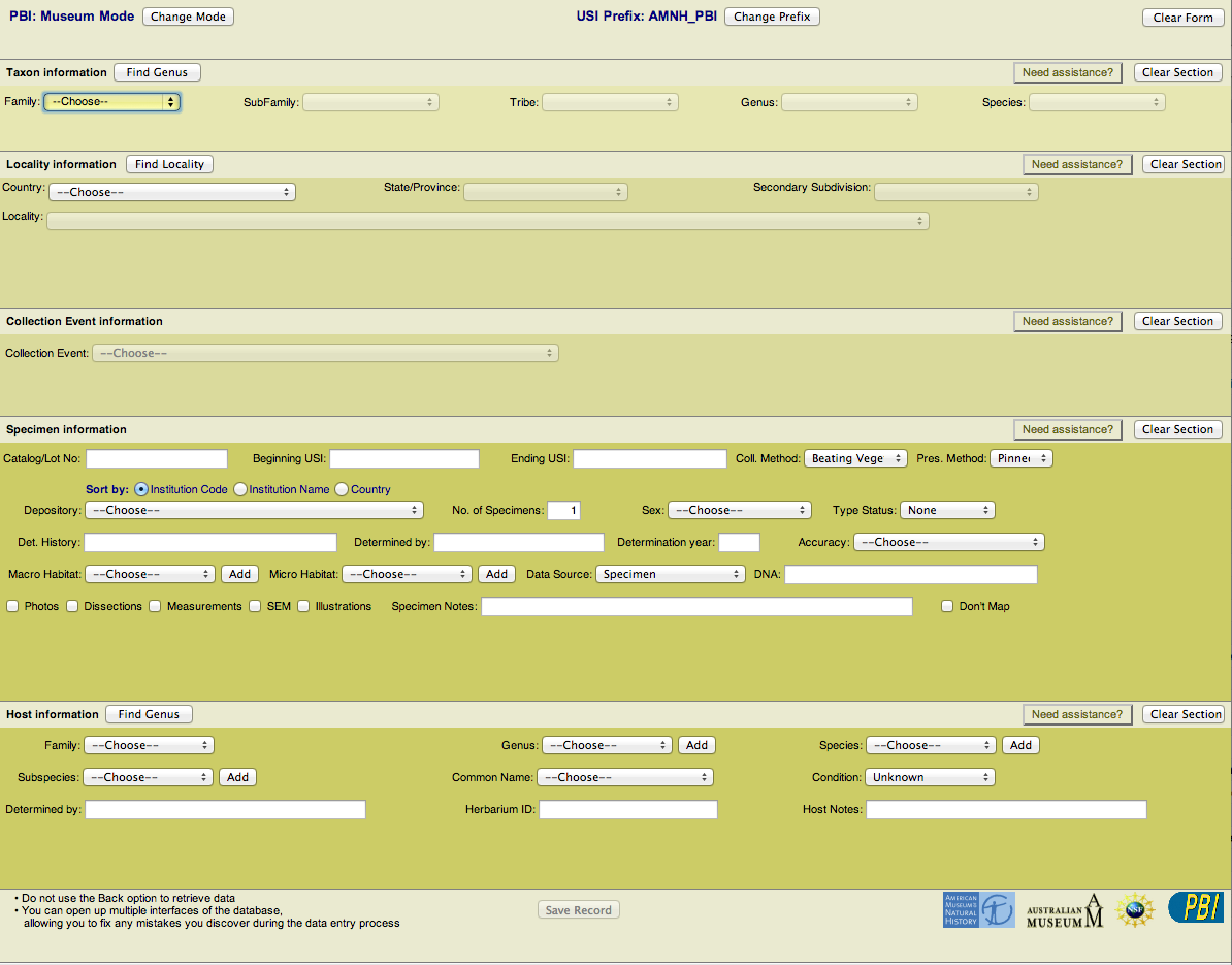 Download web tool or web app Arthropod Easy Capture