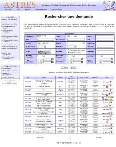 Download web tool or web app ASTRES