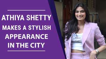 Free download Athiya Shetty slays in a lavender pantsuit as she gets spotted in the city video and edit with RedcoolMedia movie maker MovieStudio video editor online and AudioStudio audio editor onlin