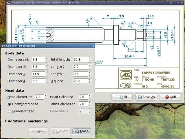 Download web tool or web app Automatic Drawing Generation