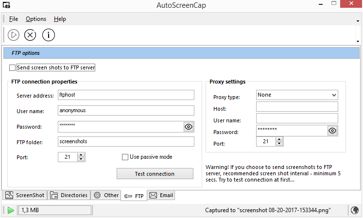 Download web tool or web app AutoScreenCap