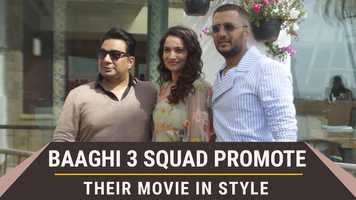 Free download Baaghi 3 squad Ankita Lokhande, Riteish Deshmukh and Ahmed Khan promote their movie in style video and edit with RedcoolMedia movie maker MovieStudio video editor online and AudioStudio audio editor onlin