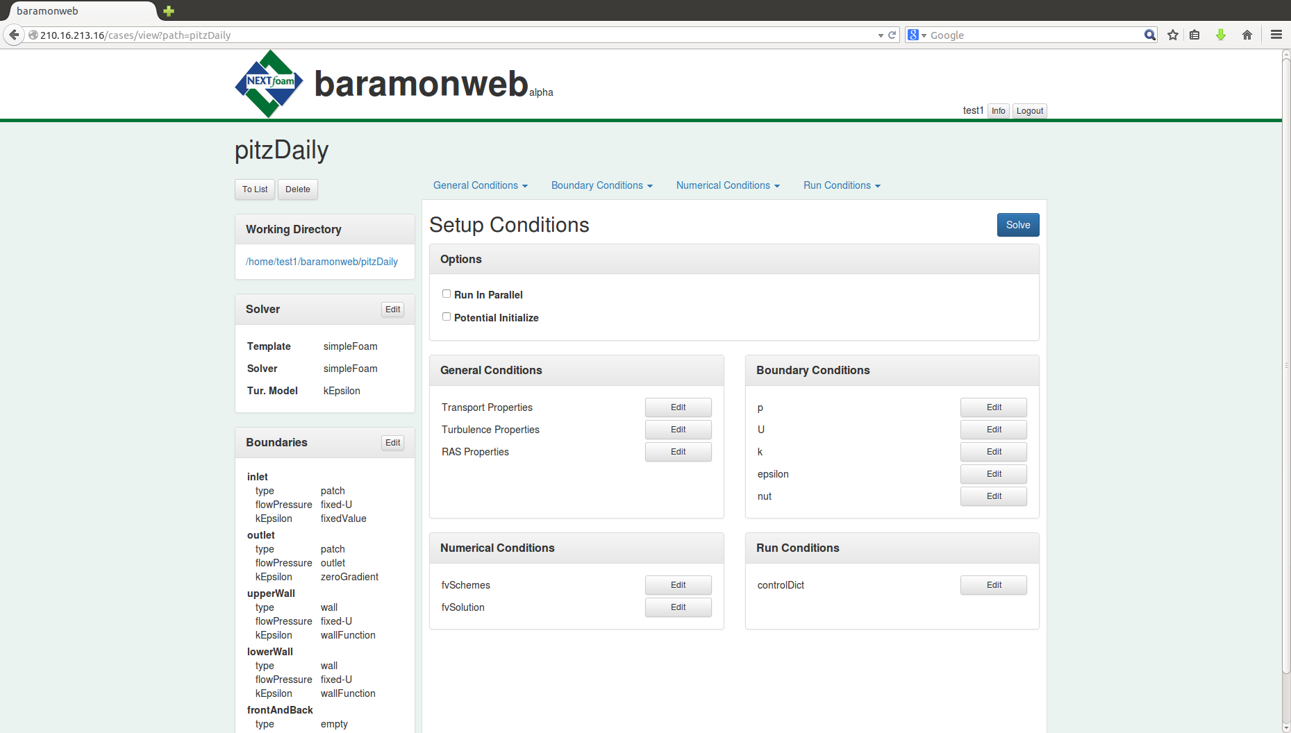 Download web tool or web app baramonweb