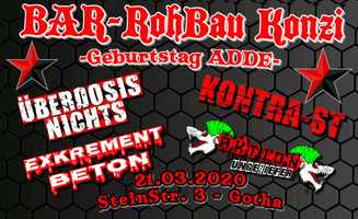 Free download BAR-RohBau Konzi - Bands Werbung-Trailer 2 1768x1080 video and edit with RedcoolMedia movie maker MovieStudio video editor online and AudioStudio audio editor onlin