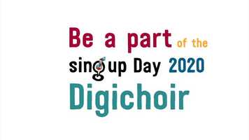 Free download Be a part of the Sing Up Day 2020 Digichoir video and edit with RedcoolMedia movie maker MovieStudio video editor online and AudioStudio audio editor onlin