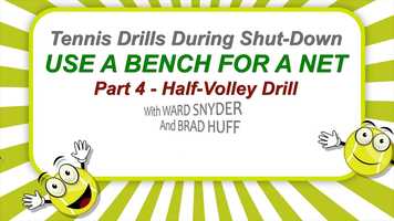 Free download Bench Drill - Half-Volley Drill video and edit with RedcoolMedia movie maker MovieStudio video editor online and AudioStudio audio editor onlin