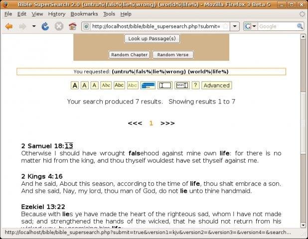 Download web tool or web app Bible SuperSearch