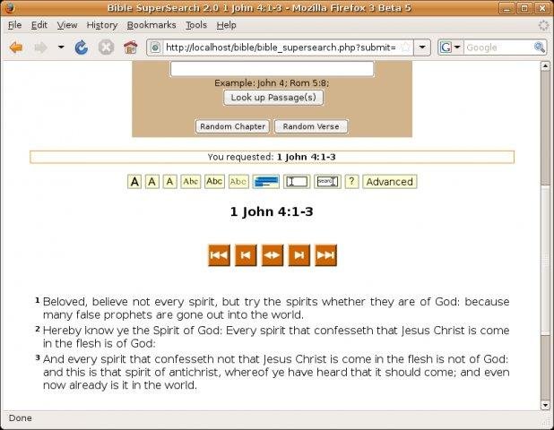 Download web tool or web app Bible SuperSearch