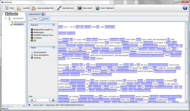 Download web tool or web app BioAnnote