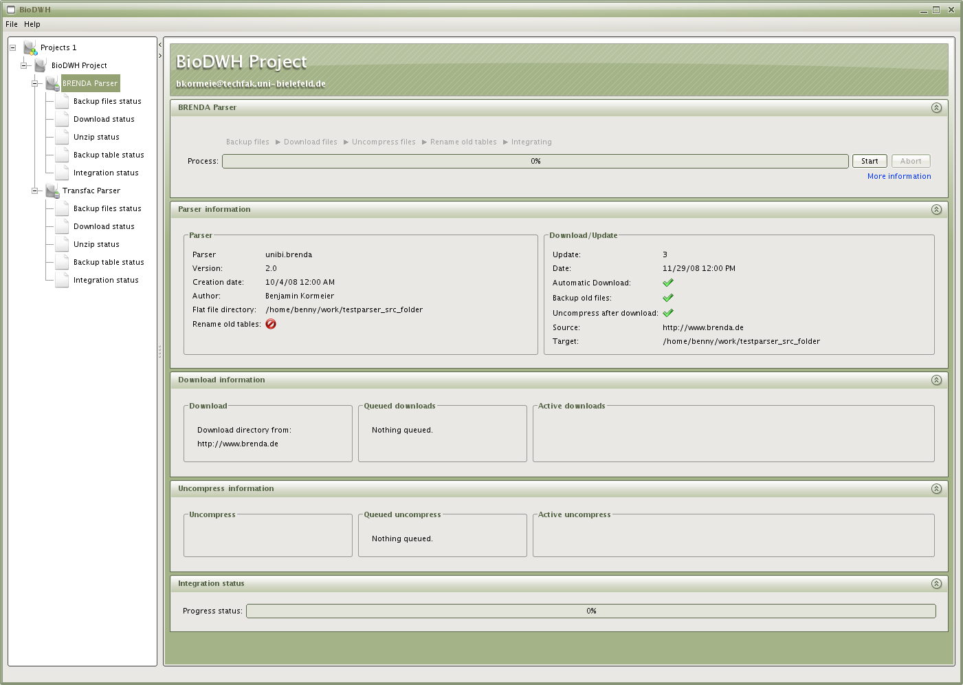 Download web tool or web app BioDWH: Bioinformatics Data Warehouse