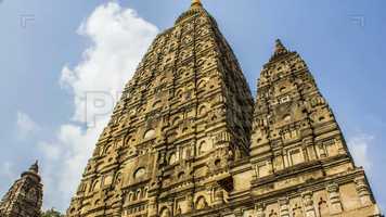 Free download Bodh Gaya Temple Stock Video video and edit with RedcoolMedia movie maker MovieStudio video editor online and AudioStudio audio editor onlin