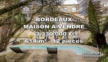 Free download BORDEAUX - MAISON A VENDRE - 3 330 000  - 614 m - 12 pice(s) video and edit with RedcoolMedia movie maker MovieStudio video editor online and AudioStudio audio editor onlin