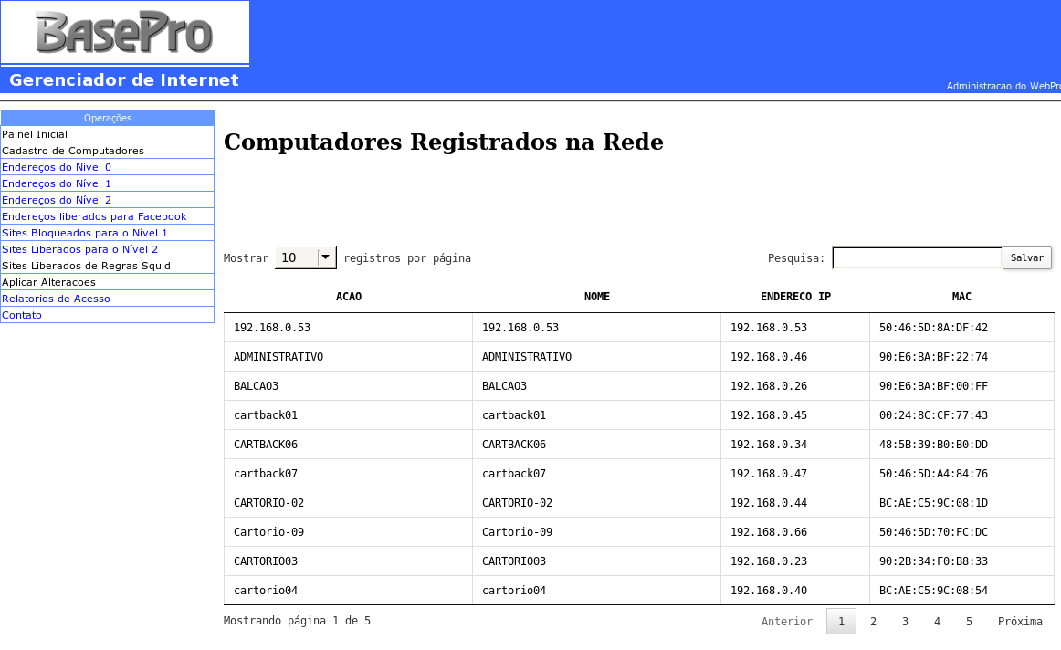 Download web tool or web app BPAdmin