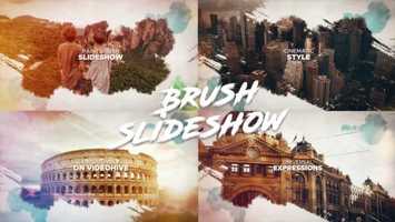 Free download Brush Slideshow | After Effects Project Files - Videohive template video and edit with RedcoolMedia movie maker MovieStudio video editor online and AudioStudio audio editor onlin