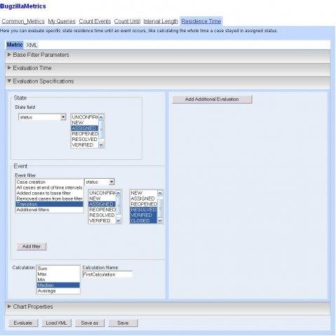 Download web tool or web app BugzillaMetrics