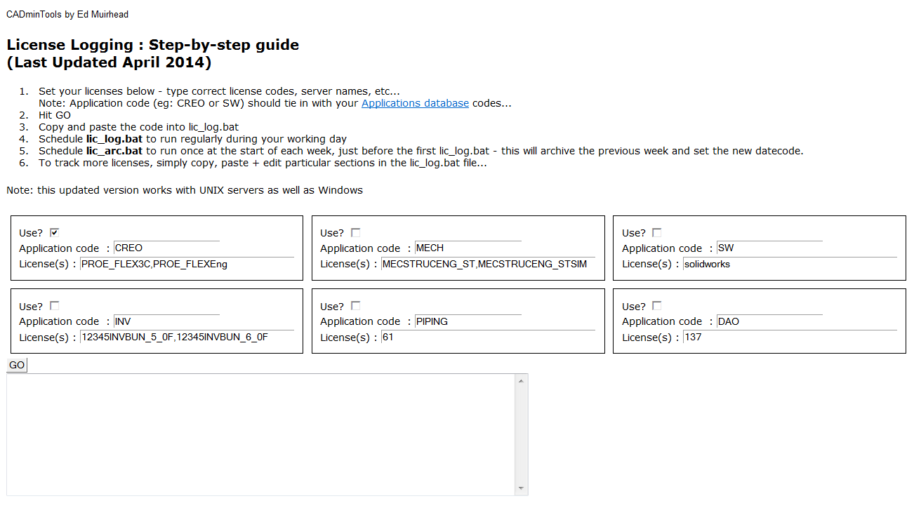 Download web tool or web app CADminTools5