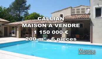 Free download CALLIAN - MAISON A VENDRE - 1 150 000  - 200 m - 6 pice(s) video and edit with RedcoolMedia movie maker MovieStudio video editor online and AudioStudio audio editor onlin