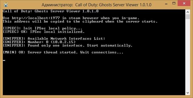 Download web tool or web app Call of Duty: Ghost Server Viewer