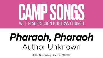 Free download Camp Song: Pharaoh, Pharaoh video and edit with RedcoolMedia movie maker MovieStudio video editor online and AudioStudio audio editor onlin