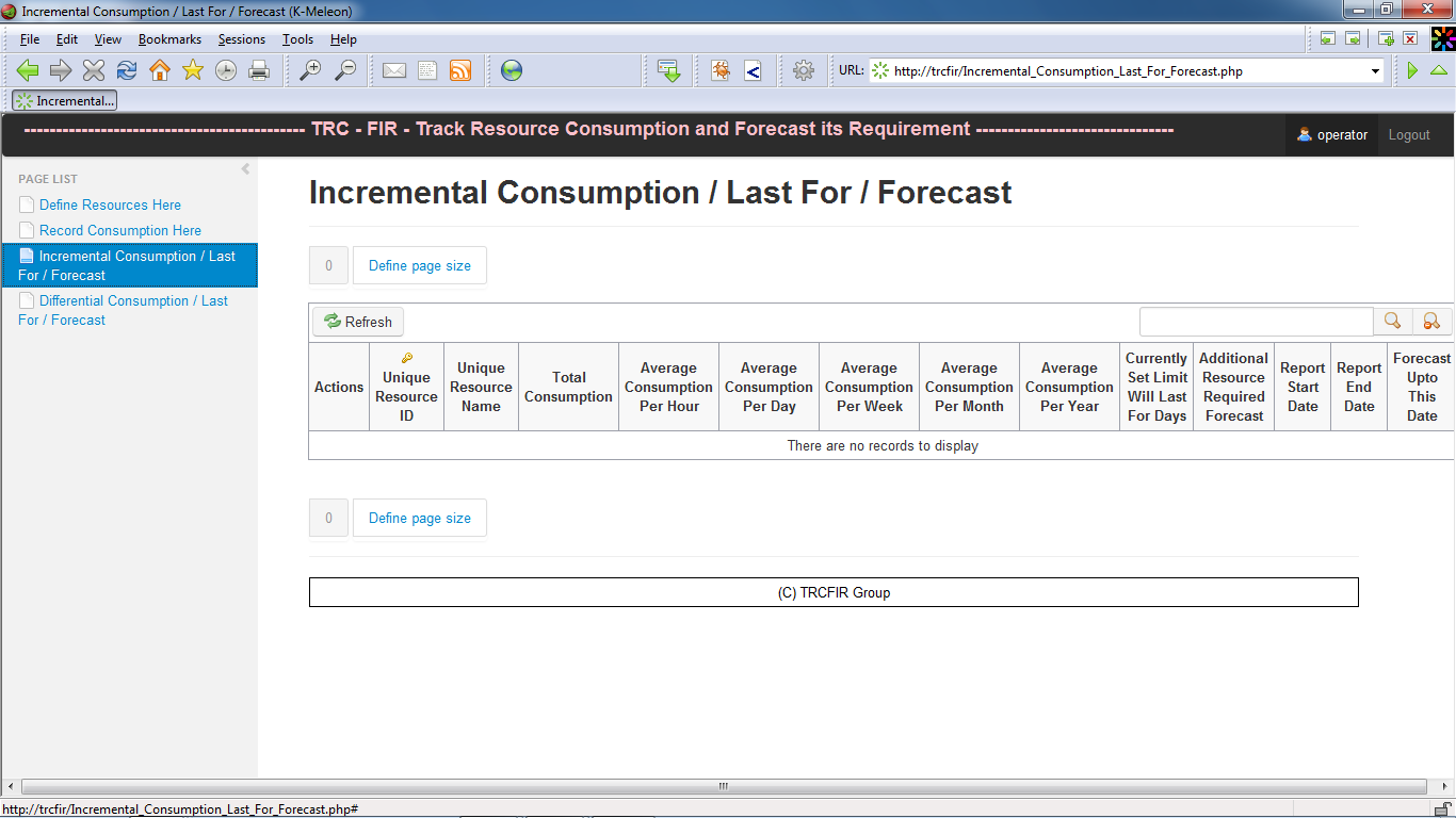 Download web tool or web app Capacity Planning  Management Software