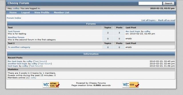 Download web tool or web app Cheesy Forum