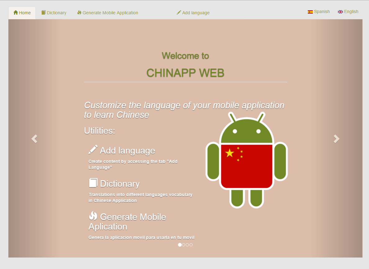 Download web tool or web app CHINAPP