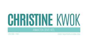 Free download Christine Kwok Animation Reel Spring 2019 video and edit with RedcoolMedia movie maker MovieStudio video editor online and AudioStudio audio editor onlin