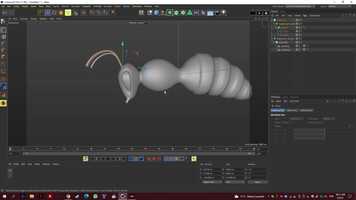 Free download Cinema 4D Speed Modeling a Bee Part 01 video and edit with RedcoolMedia movie maker MovieStudio video editor online and AudioStudio audio editor onlin